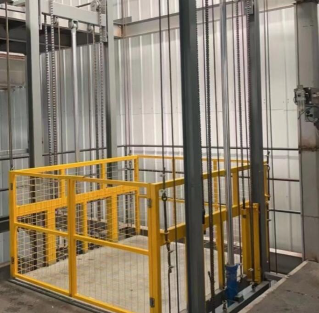 阳江导轨式升降机一般加工周期